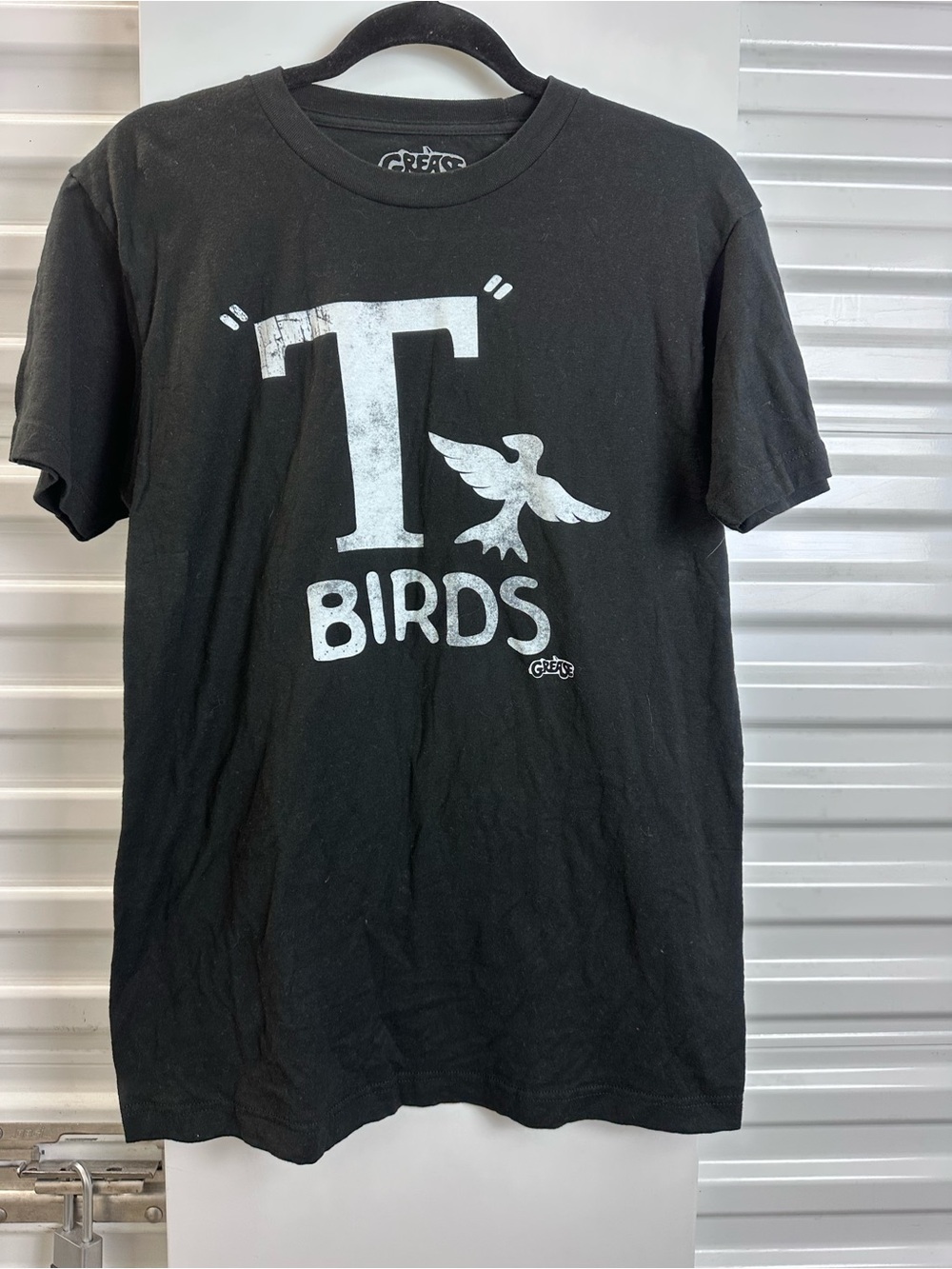 GREASE T Birds Black Graphic T-Shirt